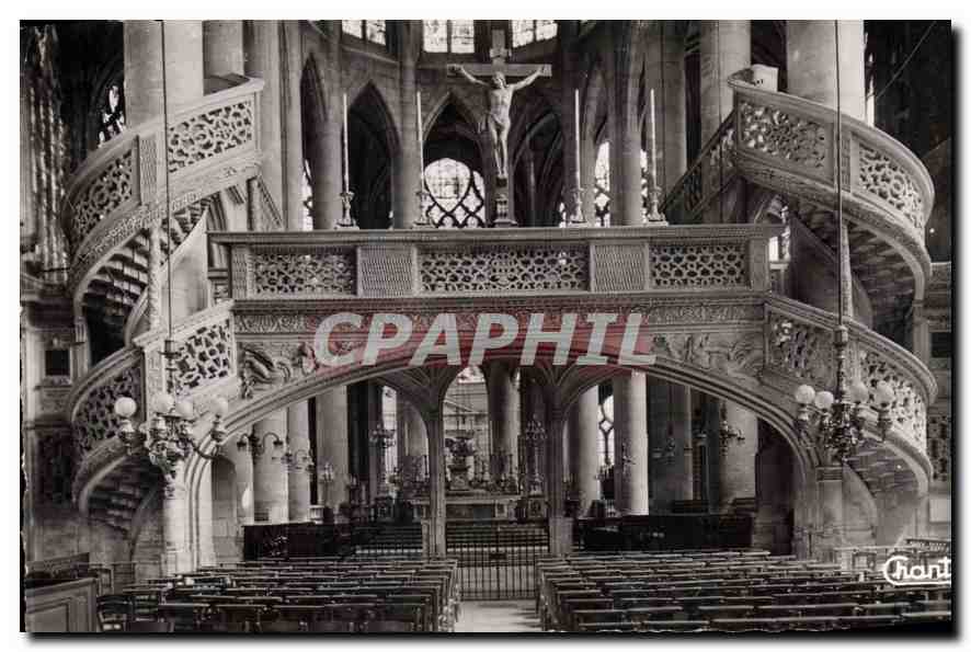 CPA Paris Le Jube de l'Eglise Saint Etienne du Mont 