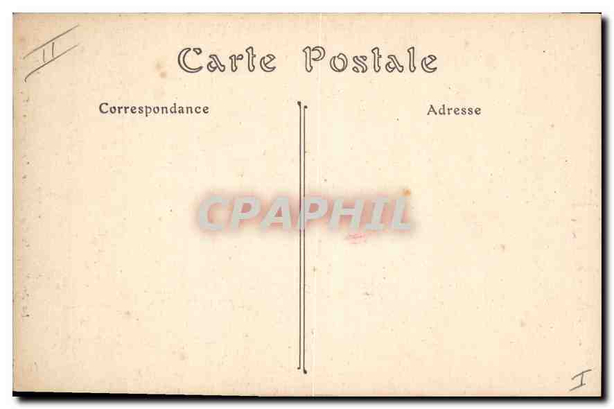 CPA Paris La Basilique du Sacre Coeur Le Campanile  — Rückseite
