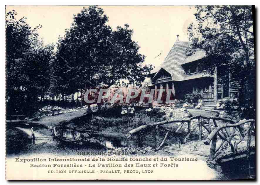 CPA Grenoble Exposition Internationale de a Houille blanche et du Tourisme 
