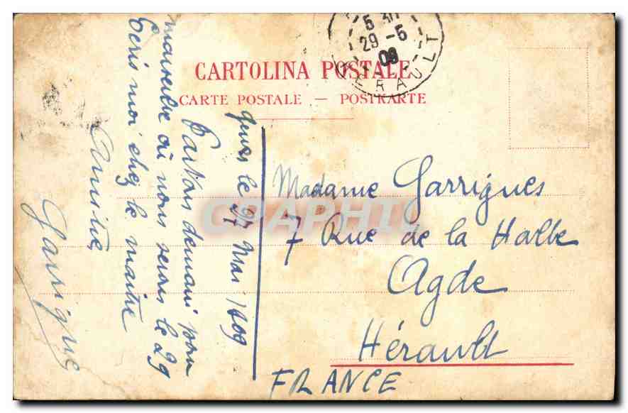 CPA Genova S Ambrogio  — Rückseite