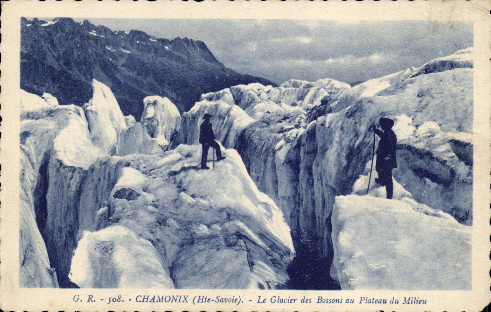 Chamonix (Haute-Savoie) — The Bossons Glacier on the Plateau du Milieu — G.R. - 508