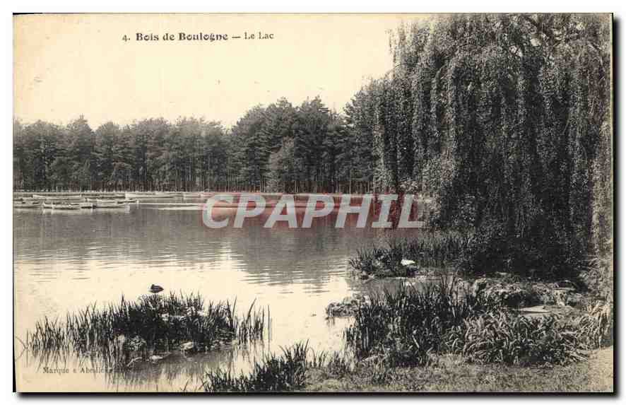 Bois de Boulogne — Le Lac — Marque & Abrami