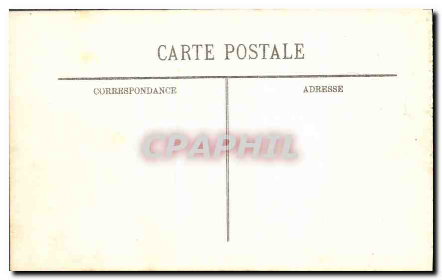 CPA Guerre Europeenne 1914 1915 Le Crime de Reims Rue de l'Universite bombardee et incendie par les  — Verso