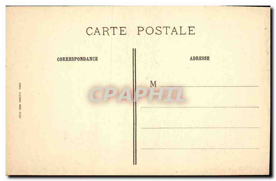 CPA Maitre de la Vie de Ste Ursule L'Ambassadeur d'Angleterre Presente sa Lettre au Roi Maurus  — Rückseite