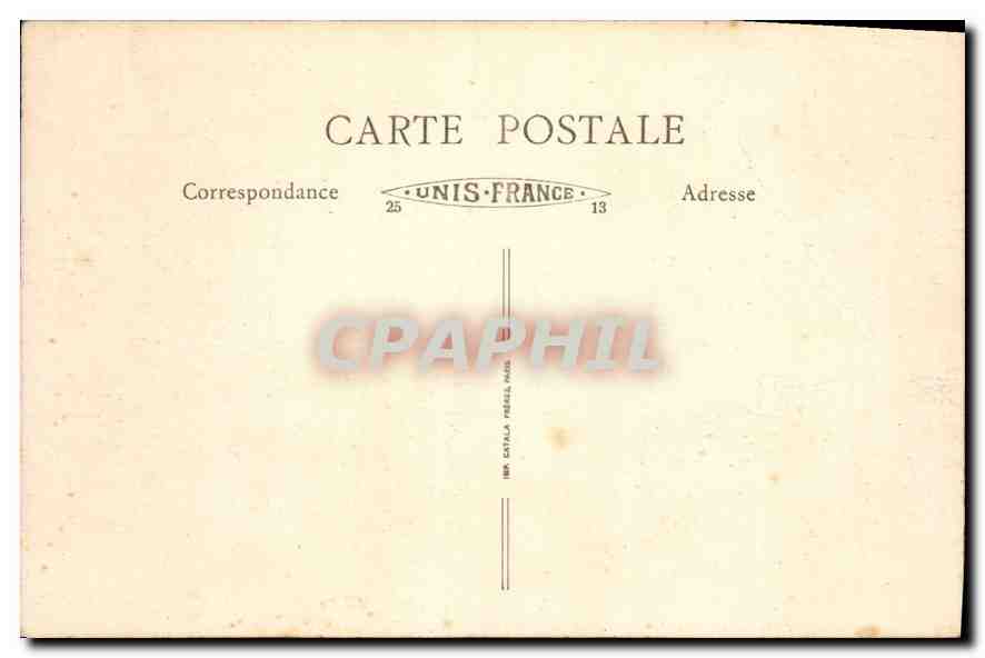 CPA Environs de Yenne Pont de la Balme  — Rückseite