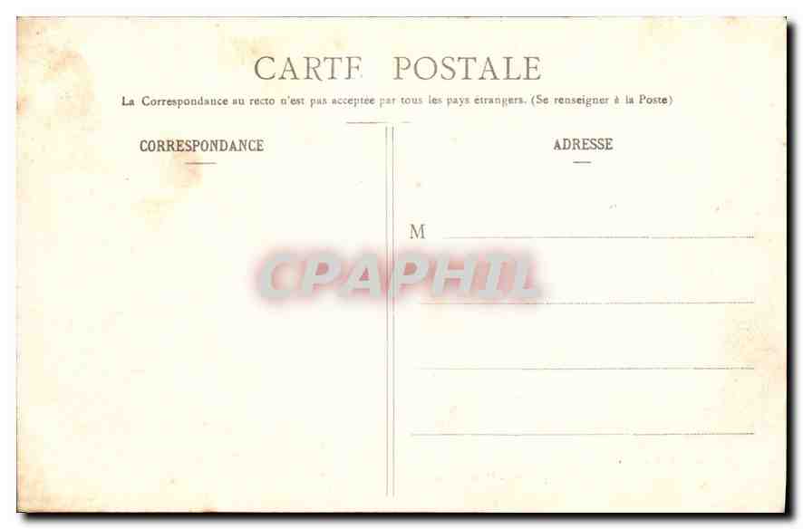 CPA Versailles Hameau de Marie Antoinette Le Temple de l'Amour  — Verso