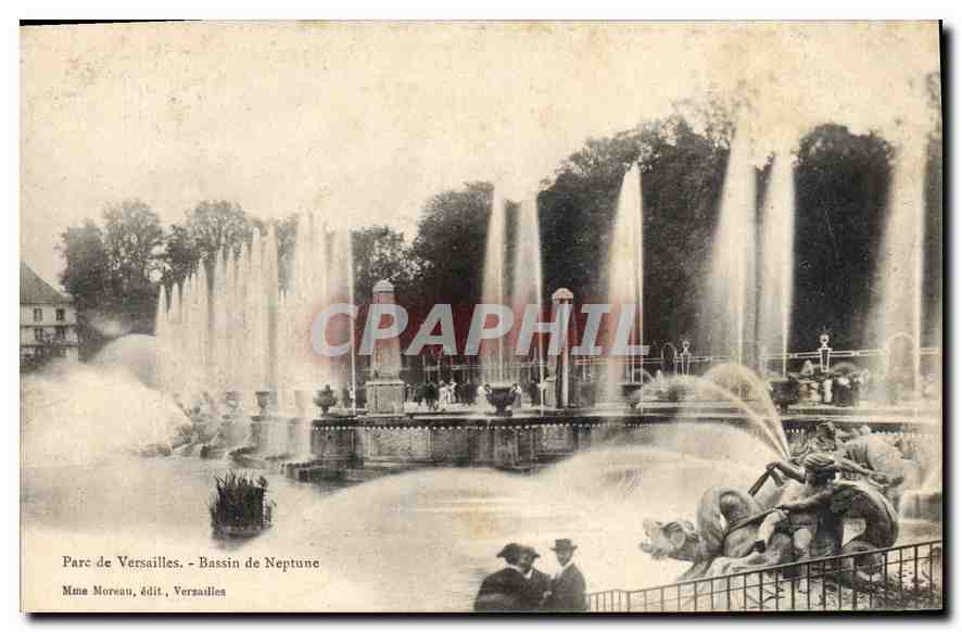 CPA Parc de Versailles Bassin de Neptune 