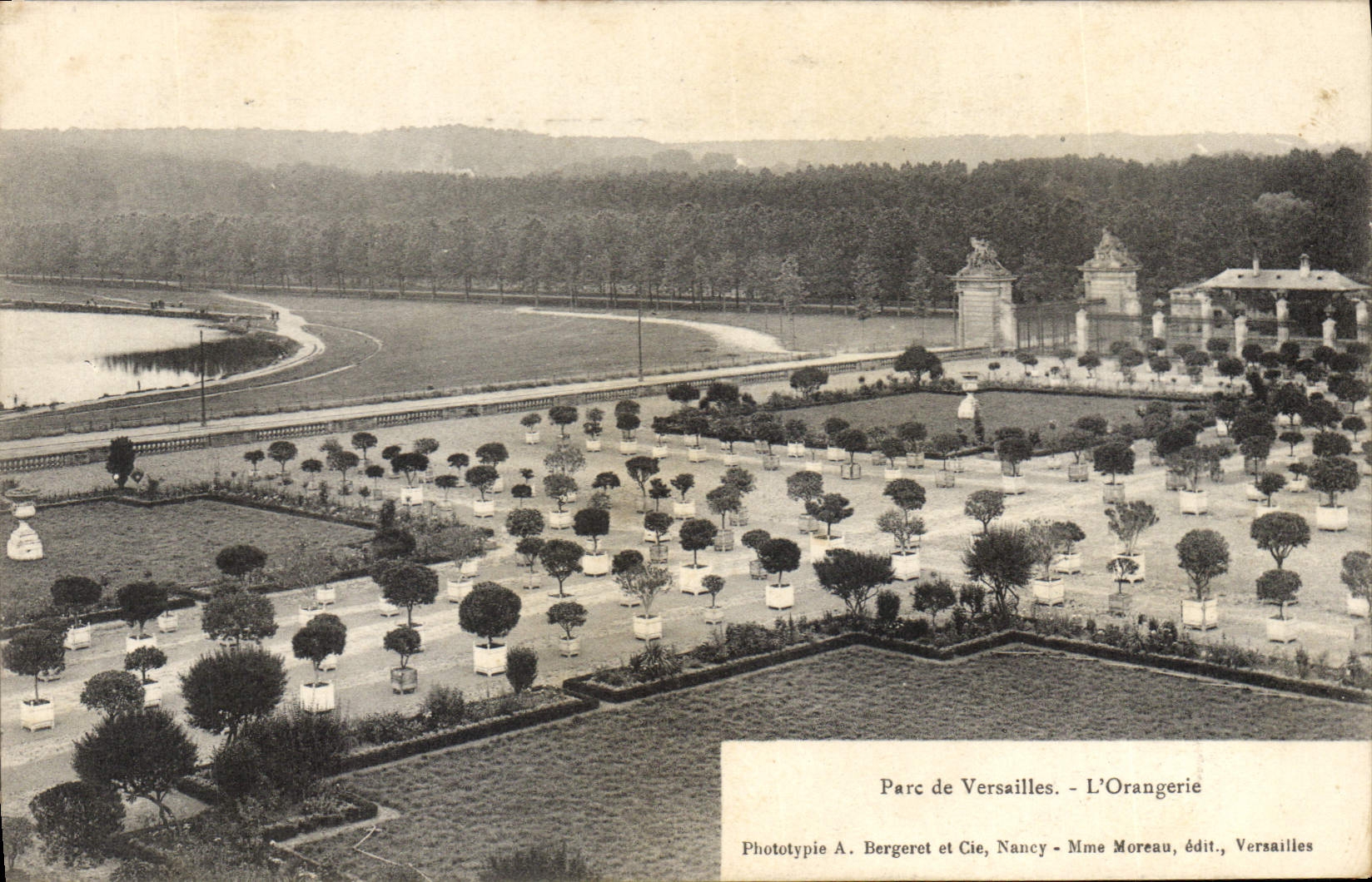 CPA Parc de Versailles L'Orangerie 