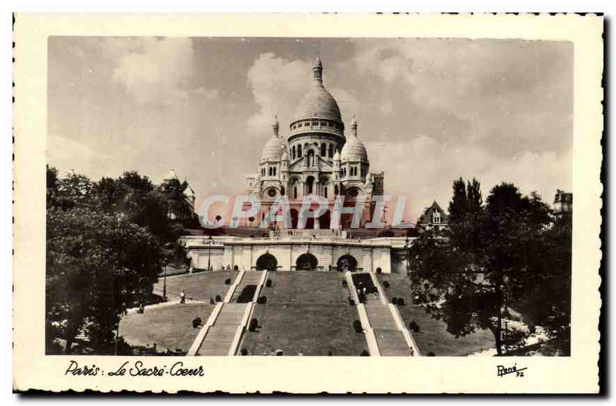 CPA Paris Le Sacre Coeur 