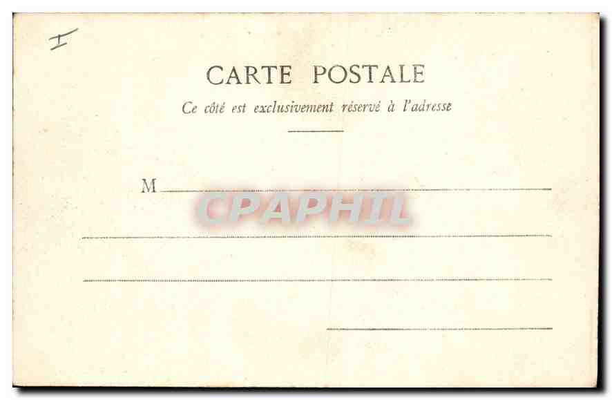 CPA Avignon Vue generale du Palais des Papes  — Rückseite