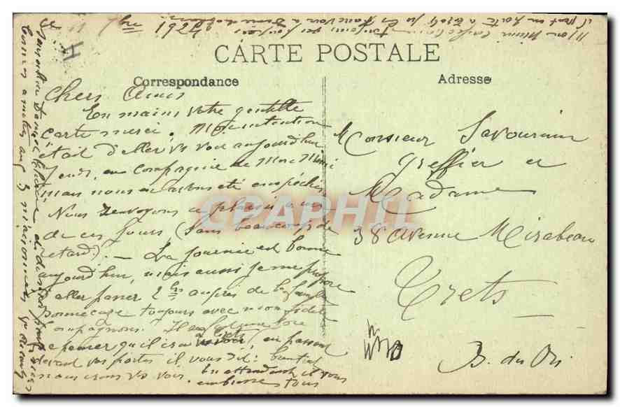 Aix-en-Provence — Église de la Madeleine et place des Précheurs — Éditeur : P. P. L. (n° 15) — Verso