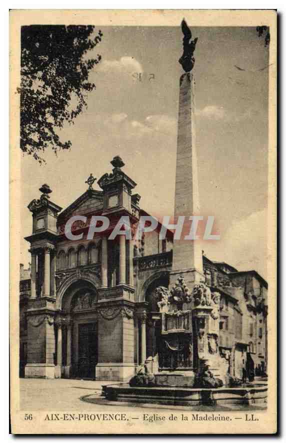 Aix-en-Provence — Église de la Madeleine — LL, n°56