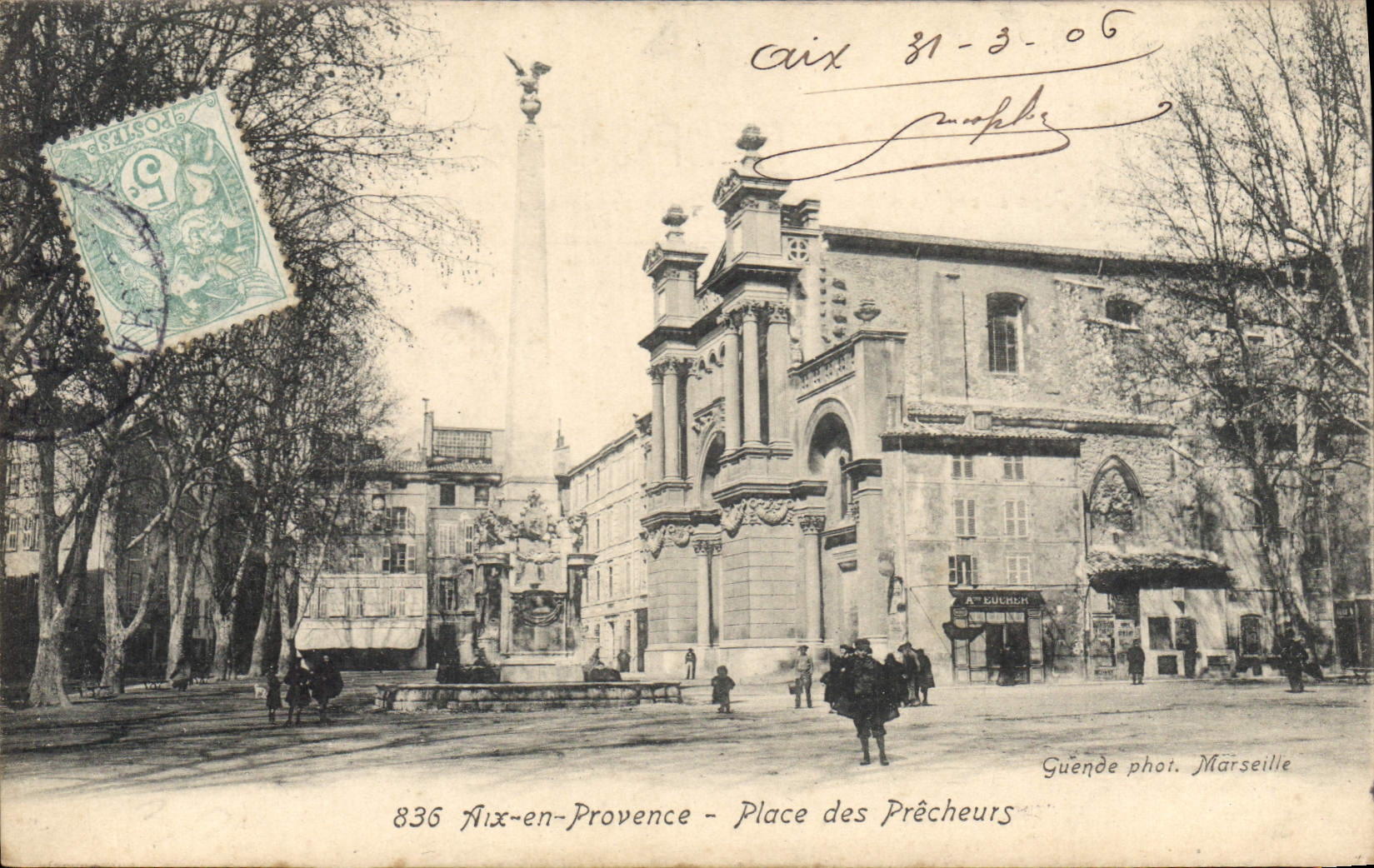 Aix-en-Provence — Place des Prêcheurs — Guènde phot. Marseille