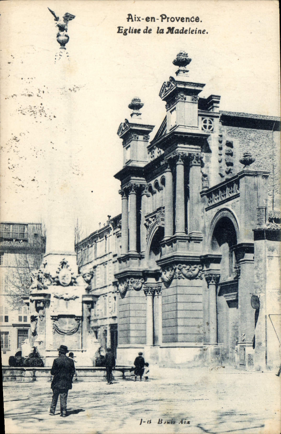 Aix-en-Provence. Église de la Madeleine — J-15, éditeur Brous-Aix