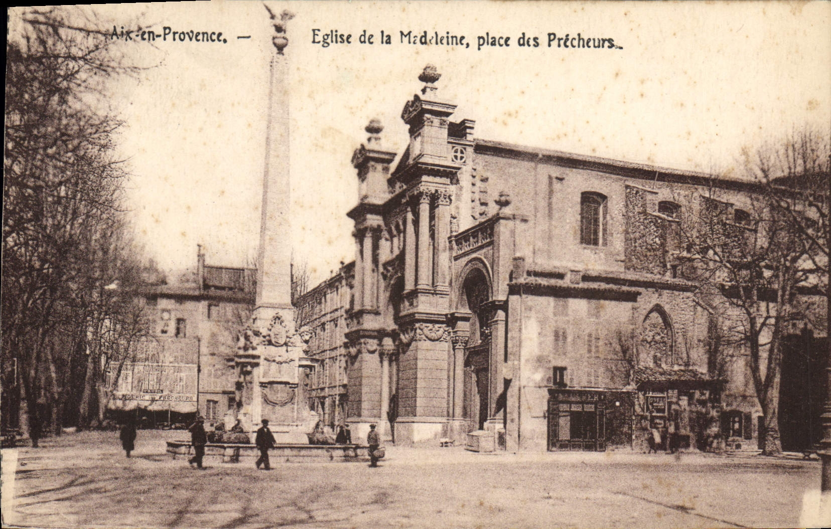 Aix-en-Provence — Église de la Madeleine, place des Précheurs