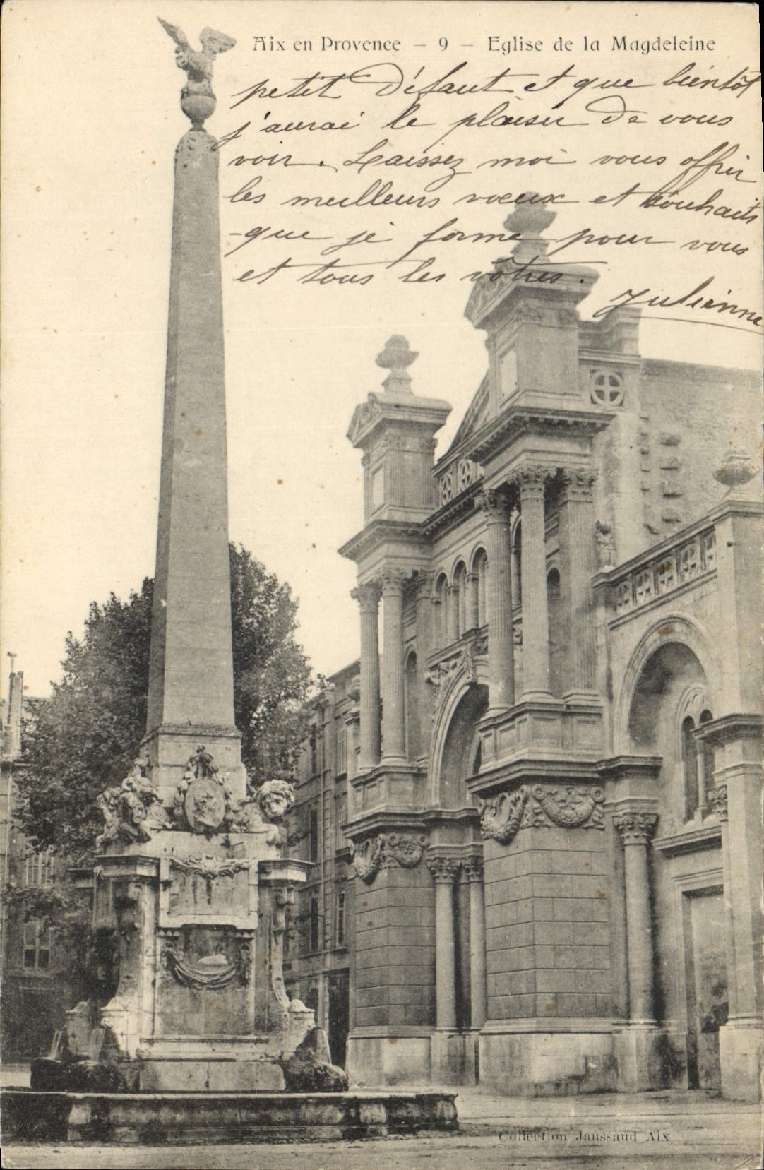 Aix en Provence — Église de la Magdeleine — Collection Jaussaud