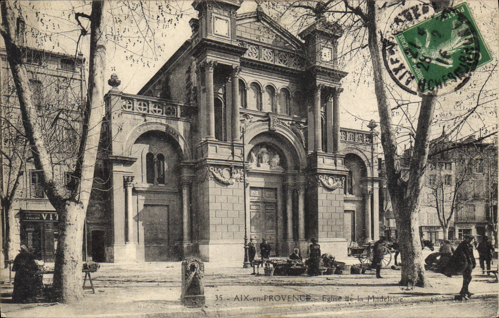 Aix-en-Provence — Église de la Madeleine — éditeur V.I.T. n°35