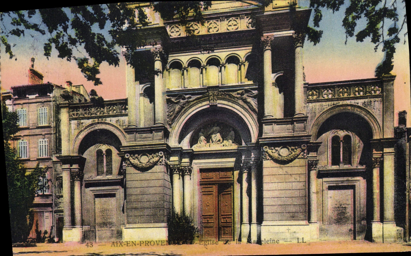 Aix-en-Provence — Kirche der Madeleine — LL. N° 43