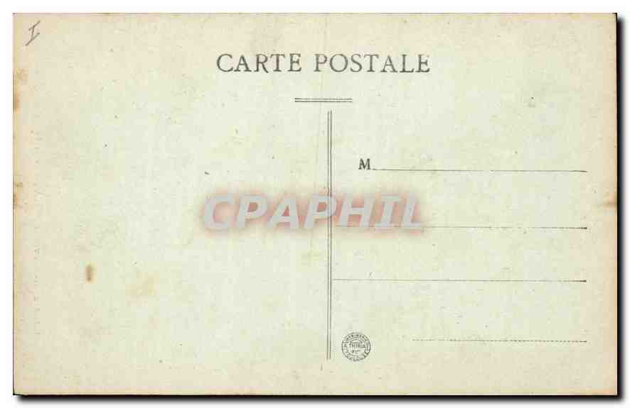 Aix-en-Provence — L'Aigle de la Fontaine du Palais — Coll. Rolland n°442 — Verso