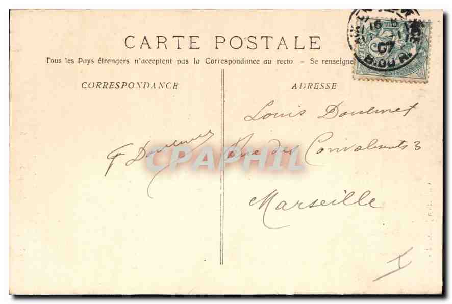 Aix-en-Provence — Fontaine Chastel et Église de la Magdeleine — Édition Jaussaud — Reverso