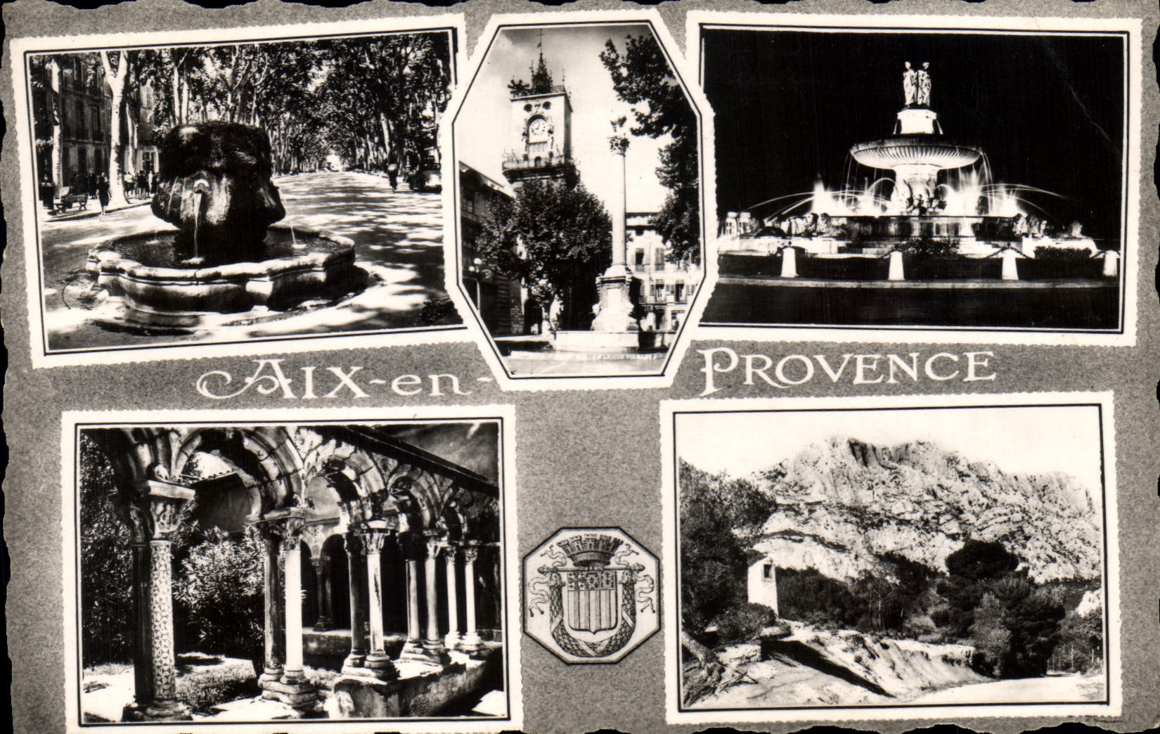 Aix-en-Provence — Collage de sites — Société Éditions du Roy René