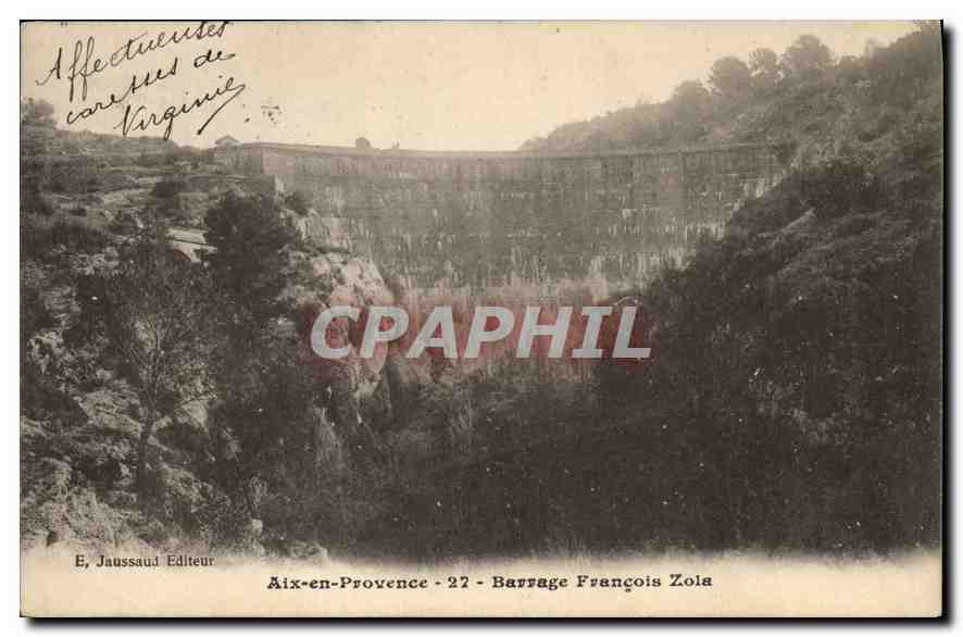 Aix-en-Provence - 22 - Barrage François Zola — E. Jaussaud Éditeur