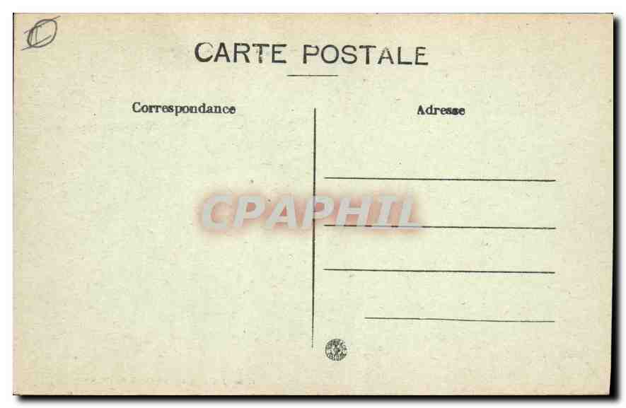 Énviron d'AIX-en-PROVENCE — Digue du Barrage Zola — Verso