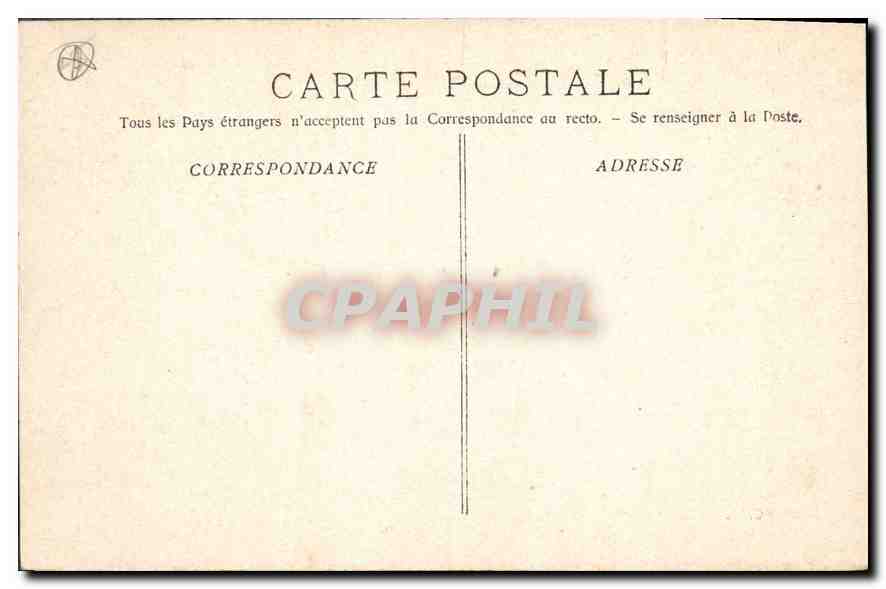 Environs d'Aix-en-Provence — Digue du barrage — Collection C. M. — Rückseite