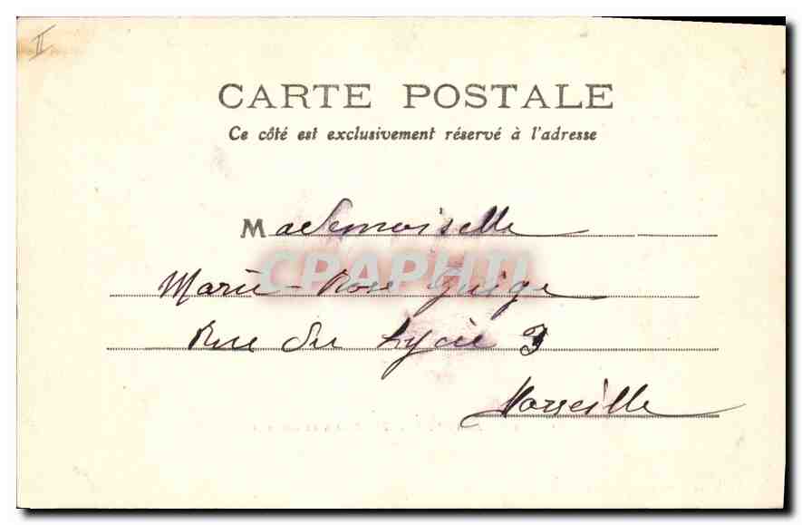 Environs d'AIX-en-PROVENCE — Bassin du Barrage — Collection C.M., phot. Jouven — Rückseite