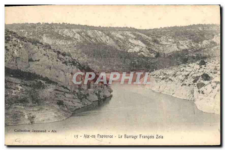 Aix-en-Provence - Le Barrage François Zola — Collection Jaussaud - Aix