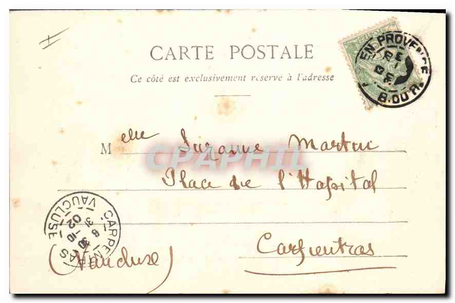 Environs d'Aix-en-Provence - Bassin du Barrage — C. Maranin, Phot. Bourgo — Verso