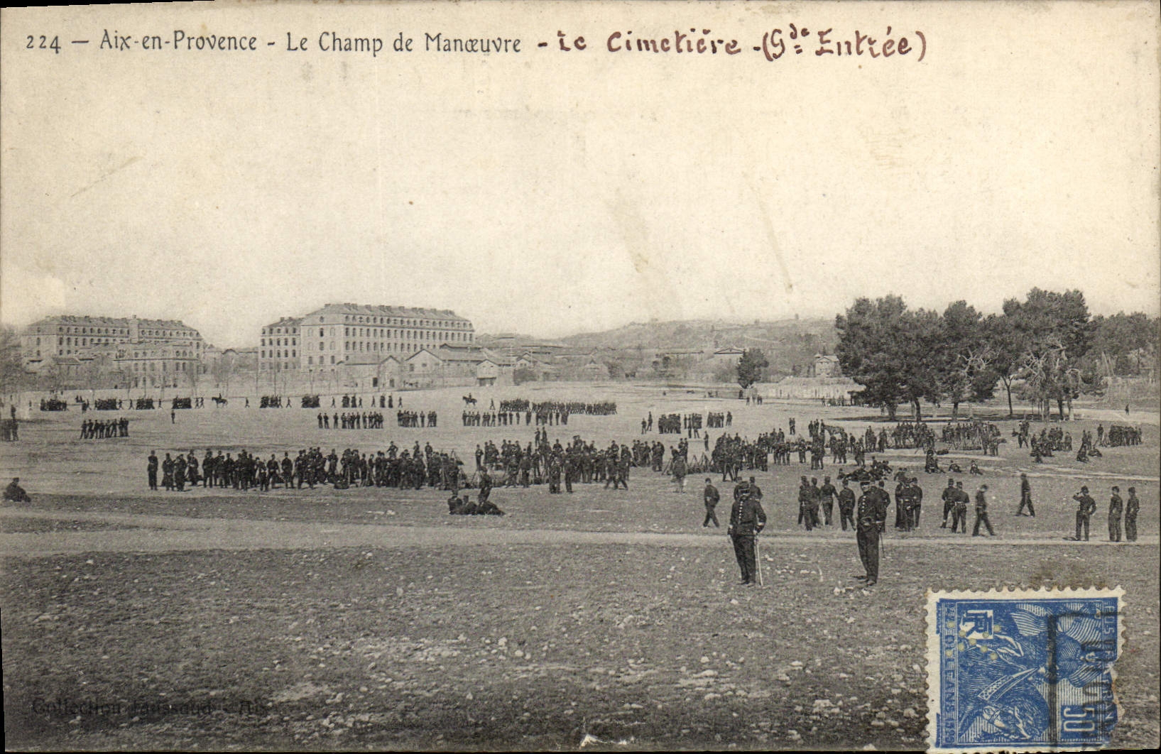 Aix-en-Provence - Le Champ de Manœuvre - Le Cimchière - (5ème Entrée)