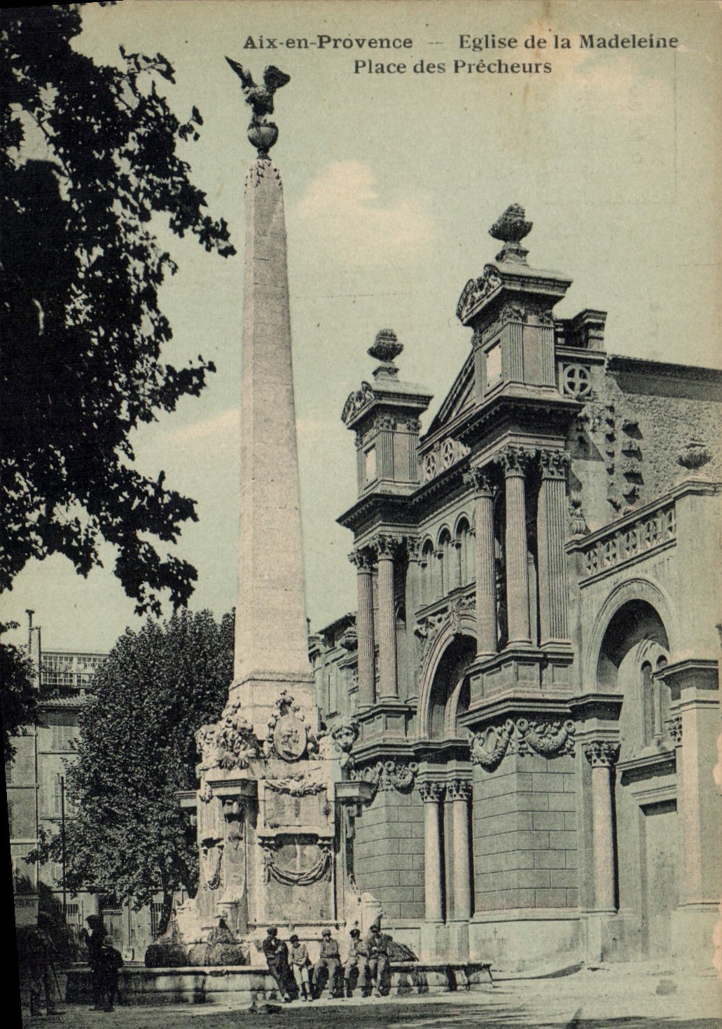 Aix-en-Provence — Église de la Madeleine — Place des Précheurs