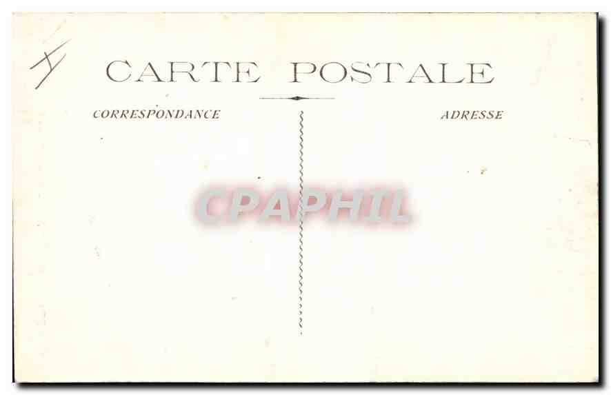 Aix-en-Provence - Église Ste-Madeleine — vue avec colonne monumentale et statue d'aigle — B. Bonis, édit. — Rückseite