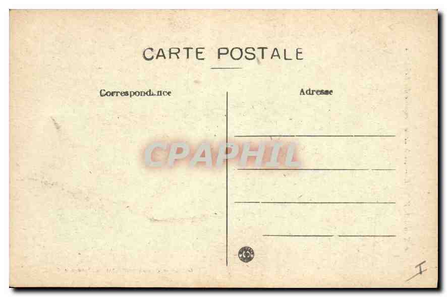 Aix-en-Provence — Aigle de la Fontaine des Prêcheurs — Collection C. Martinet — Verso