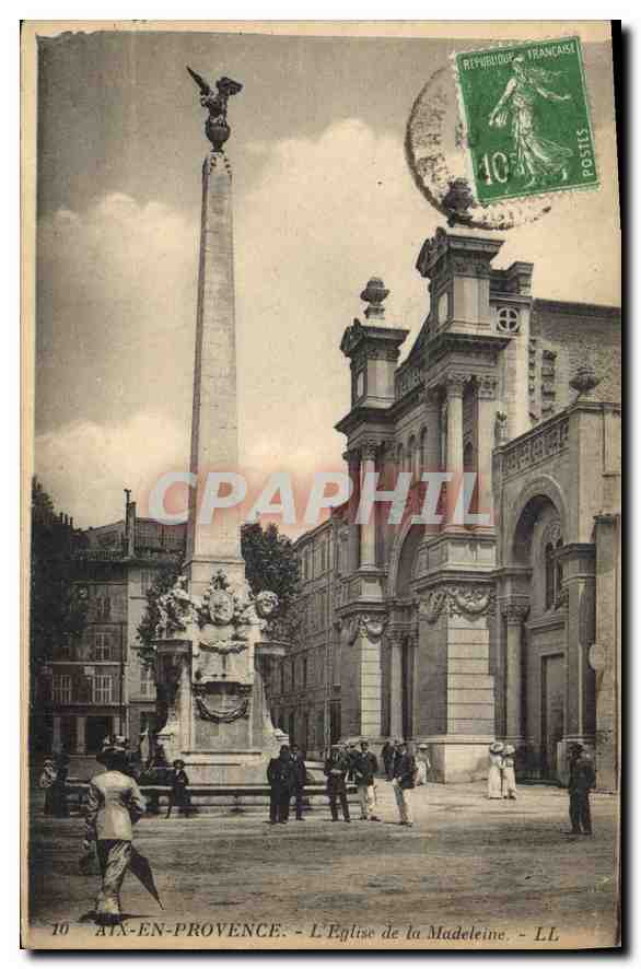 AIX-EN-PROVENCE — L'Église de la Madeleine — LL