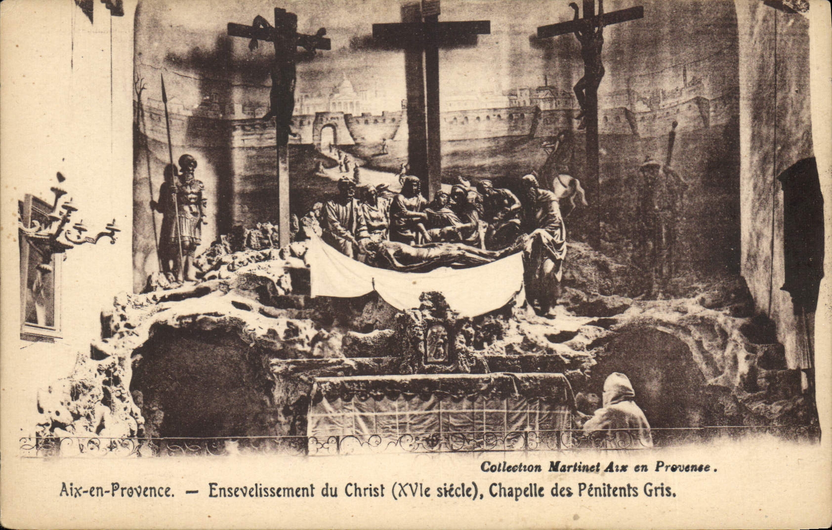 Aix-en-Provence — Ensevelissement du Christ (XVe siècle), Chapelle des Pénitents Gris