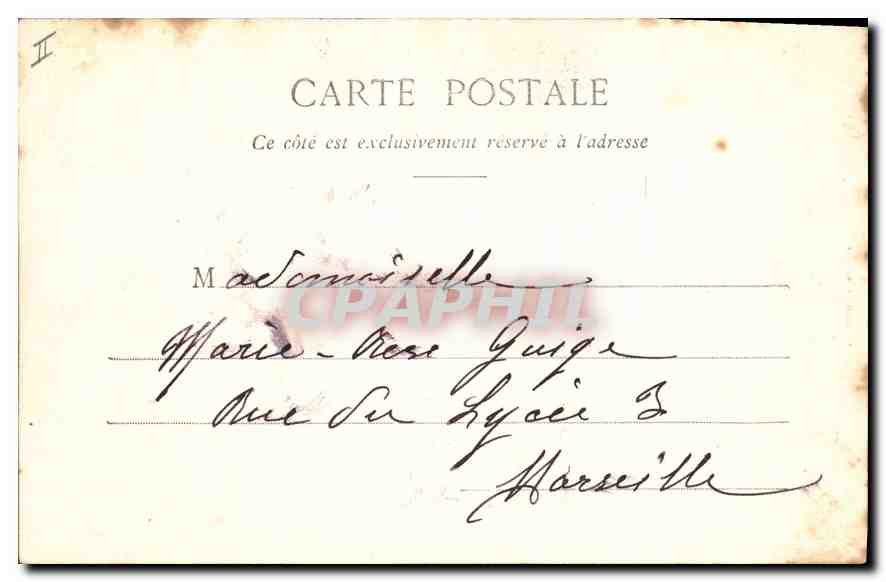 Aix-en-Provence — Petit Séminaire — C. Martine, éditeur — Rückseite