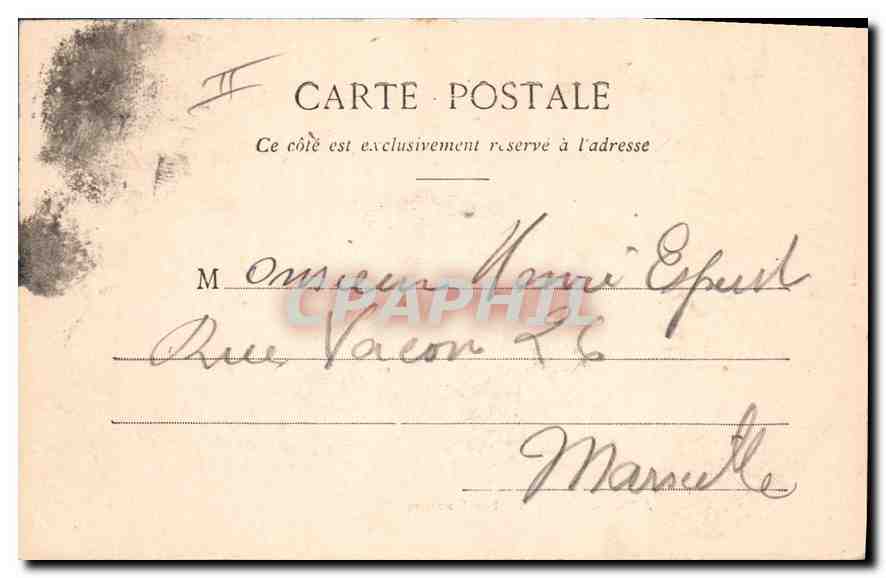 Aix-en-Provence — Petit Séminaire — C. Martinet, éditeur — Rückseite