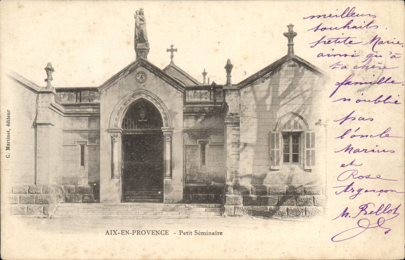 Aix-en-Provence — Petit Séminaire — C. Martinet, éditeur