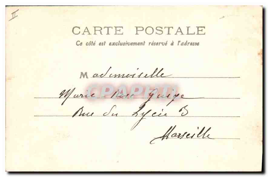 AIX-en-PROVENCE — Innenansicht der Kirche des Heiligen Geistes — Sammlung C. M. — Rückseite