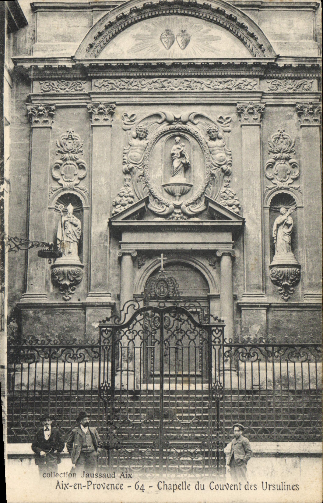 Aix-en-Provence - Chapelle du Couvent des Ursulines — collection Jaussaud Aix - 64
