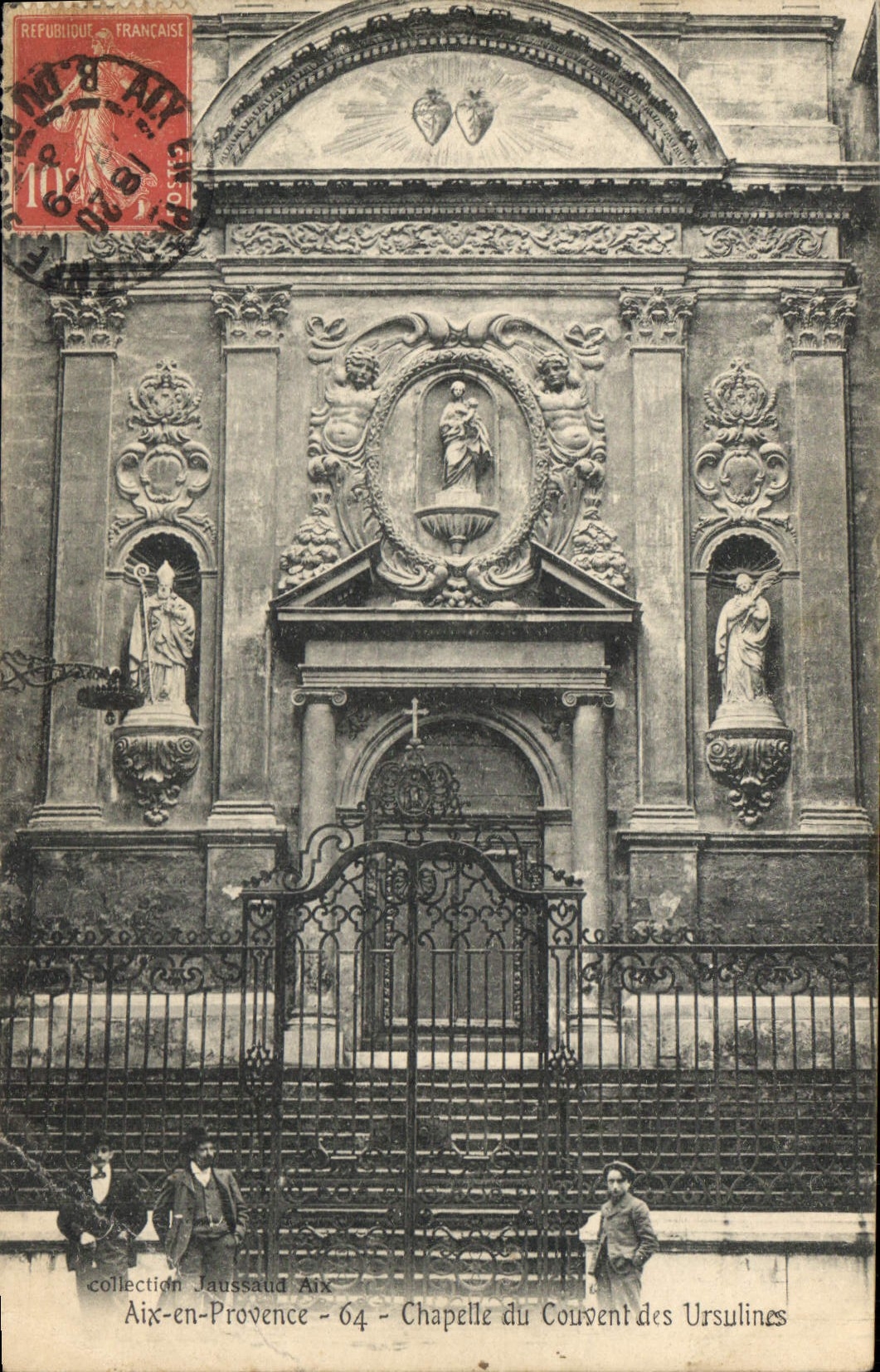 Aix-en-Provence - 64 - Chapelle du Couvent des Ursulines — collection Jaussaud