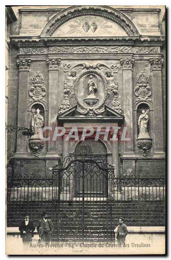 Aix-en-Provence - 64 - Kapelle des Ursulinenklosters — Sammlung Laussaud