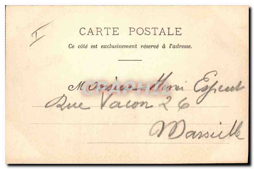 CPA Aix en Provence Cloitre du Petit Semintaire  — Rückseite