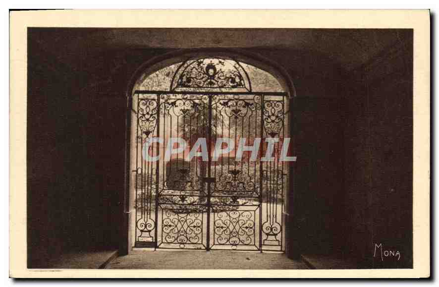 Aix-en-Provence — Grille de l'ancien Palais archiépiscopal — Éditions Monas, n° 122