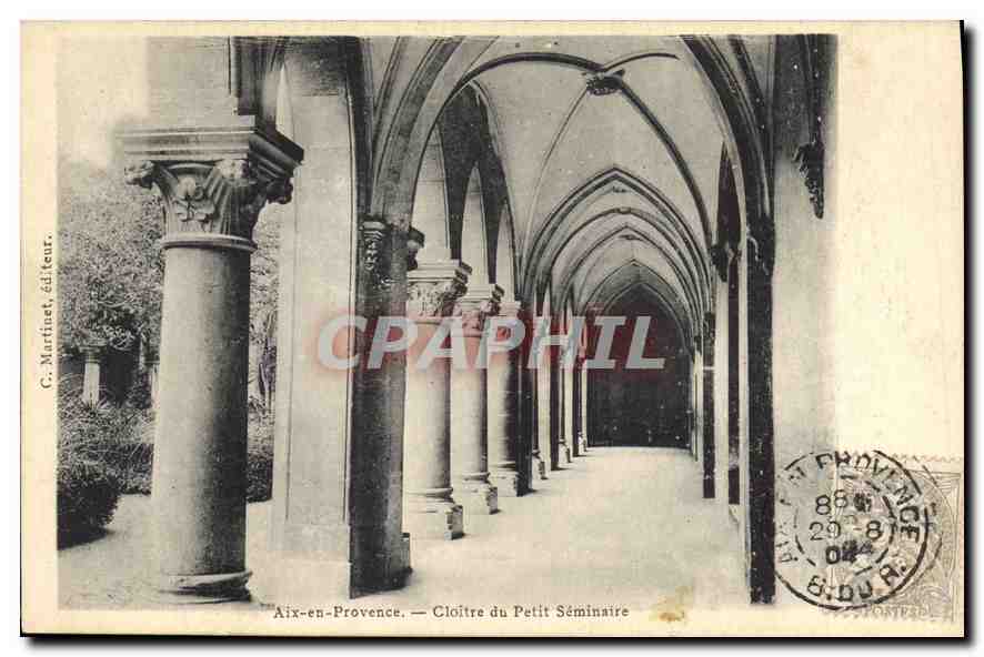 Aix-en-Provence — Cloître du Petit Séminaire — C. Martineot, éditeur