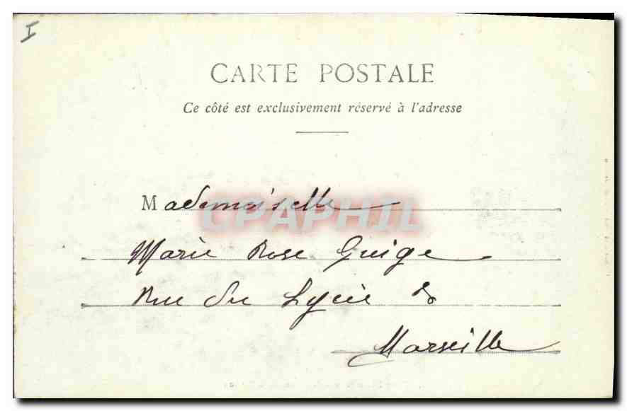 Aix-en-Provence - Notre-Dame de la Seds - Croix de la Mission — C. Martinot, édit. - Phot. Jourven — Rückseite