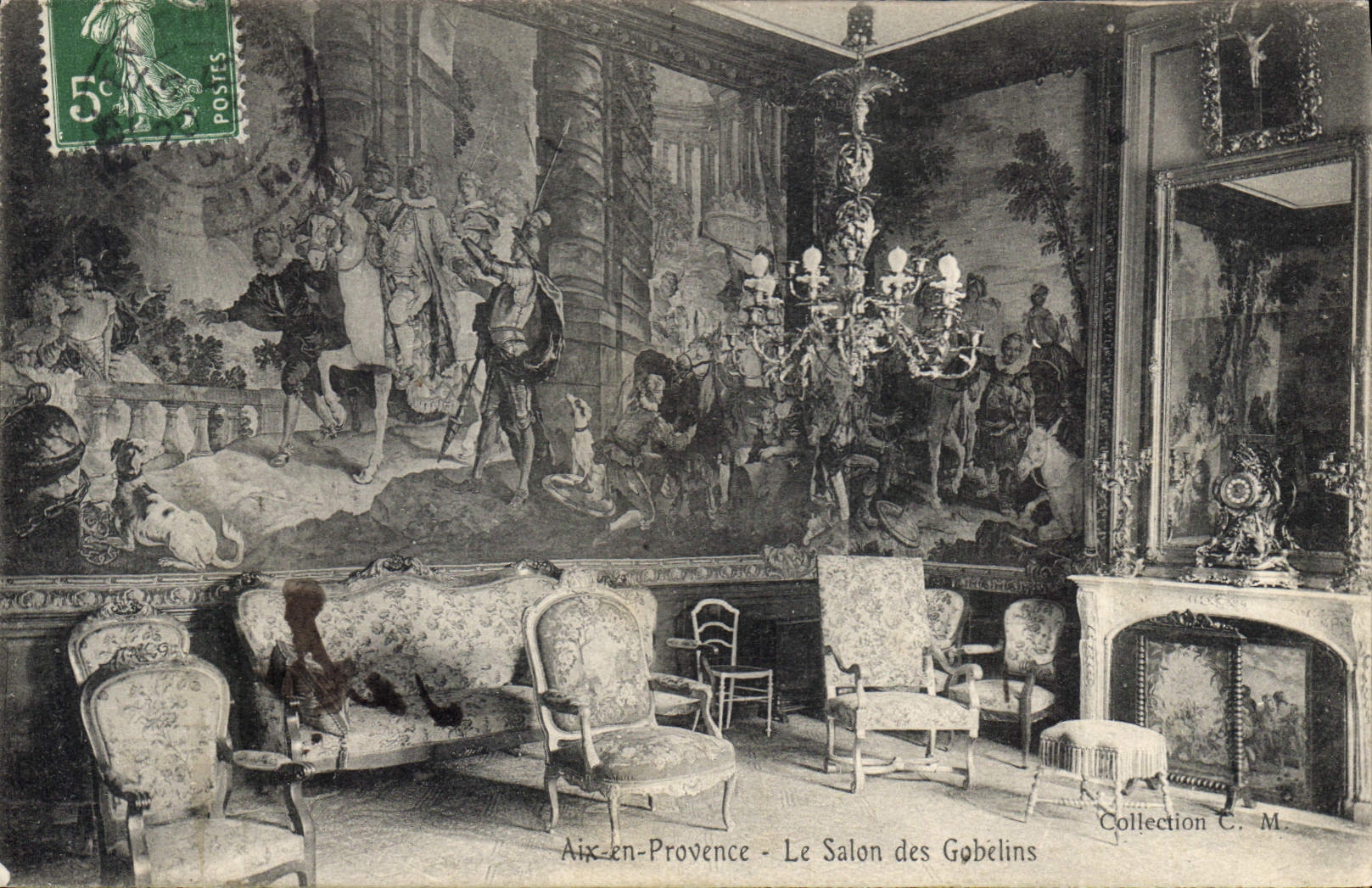 Aix-en-Provence - Le Salon des Gobelins — Collection C. M.