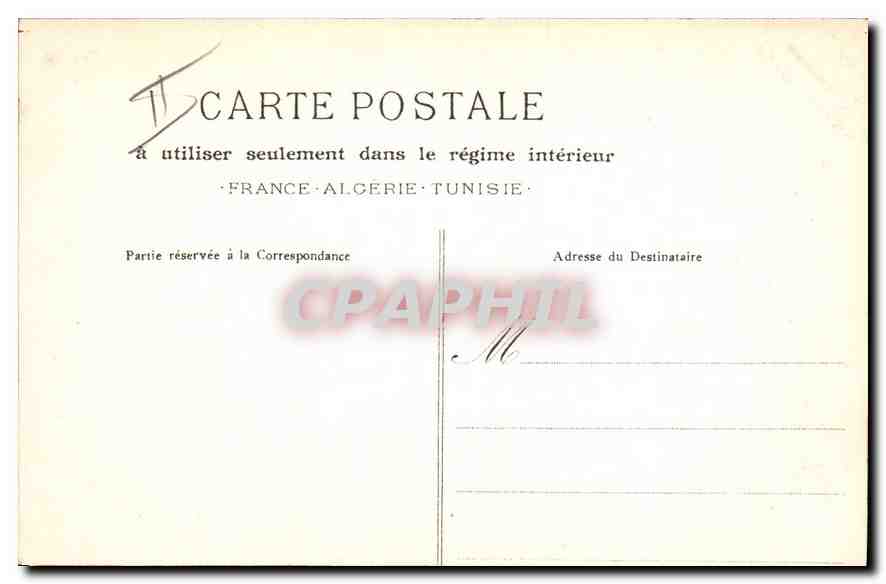 Aix-en-Provence — Palais Archiépiscopal — Collection C. M. — Verso
